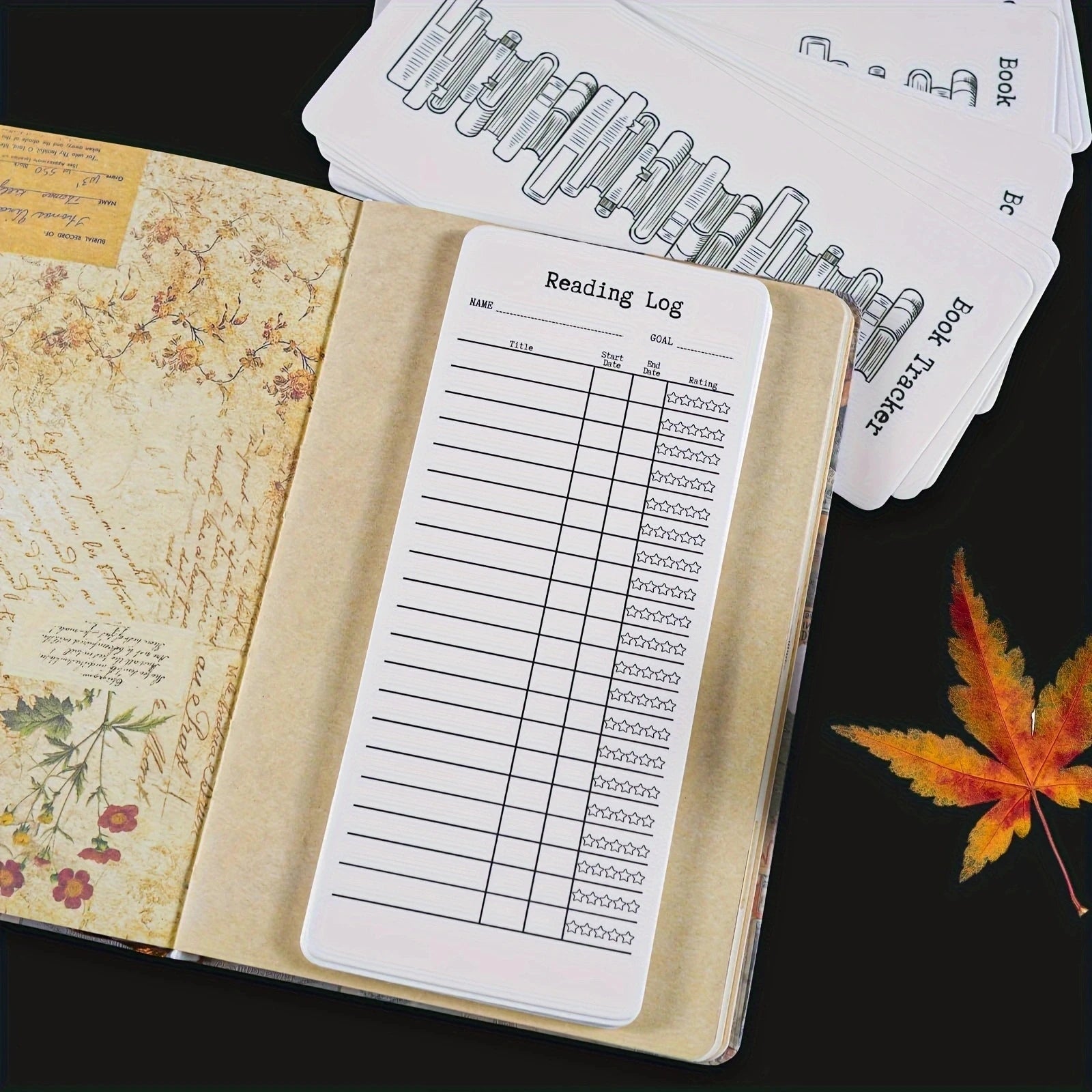 20/50 Pcs Reading List Bookmark, Blank Bookmarks, Book Accessories, DIY Bookmarks for DIY Art Projects, School Supply, Gifts Tag