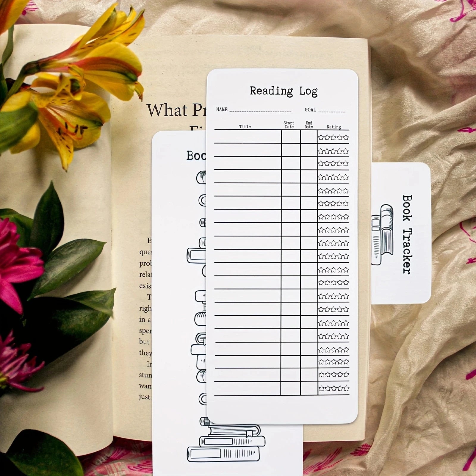 20/50 Pcs Reading List Bookmark, Blank Bookmarks, Book Accessories, DIY Bookmarks for DIY Art Projects, School Supply, Gifts Tag