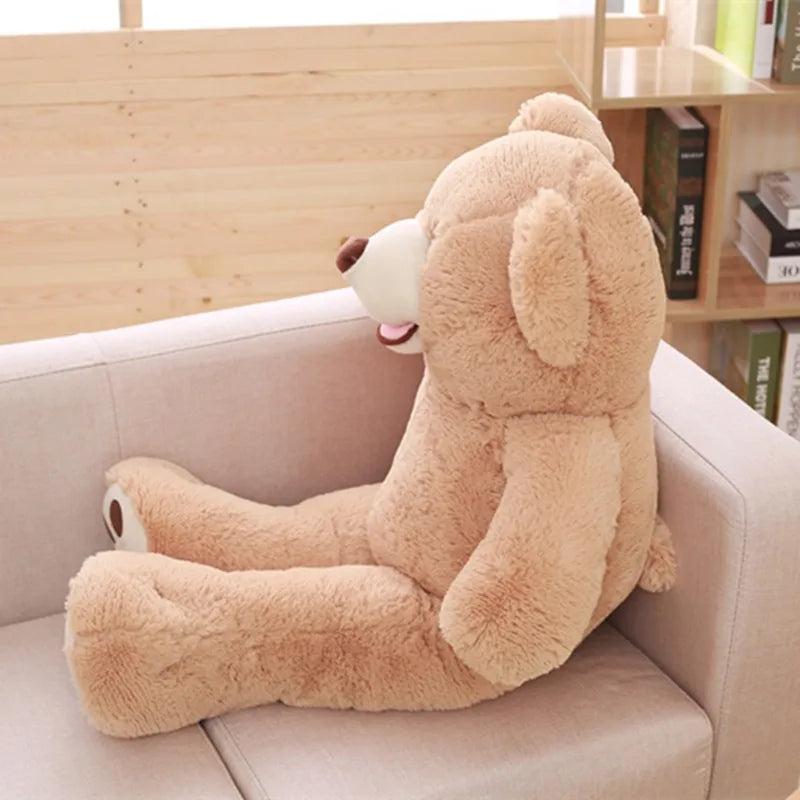 100-260Cm Cheap Unstuffed America Giant Bear Plush Toy Soft Bear Skin Birthday Valentine'S Gifts for Girl Kid'S Toy